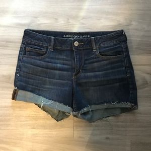 American Eagle Shortie Jean Shorts